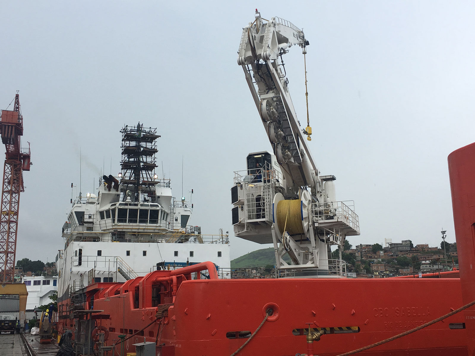 Cortland BOB® rope in use